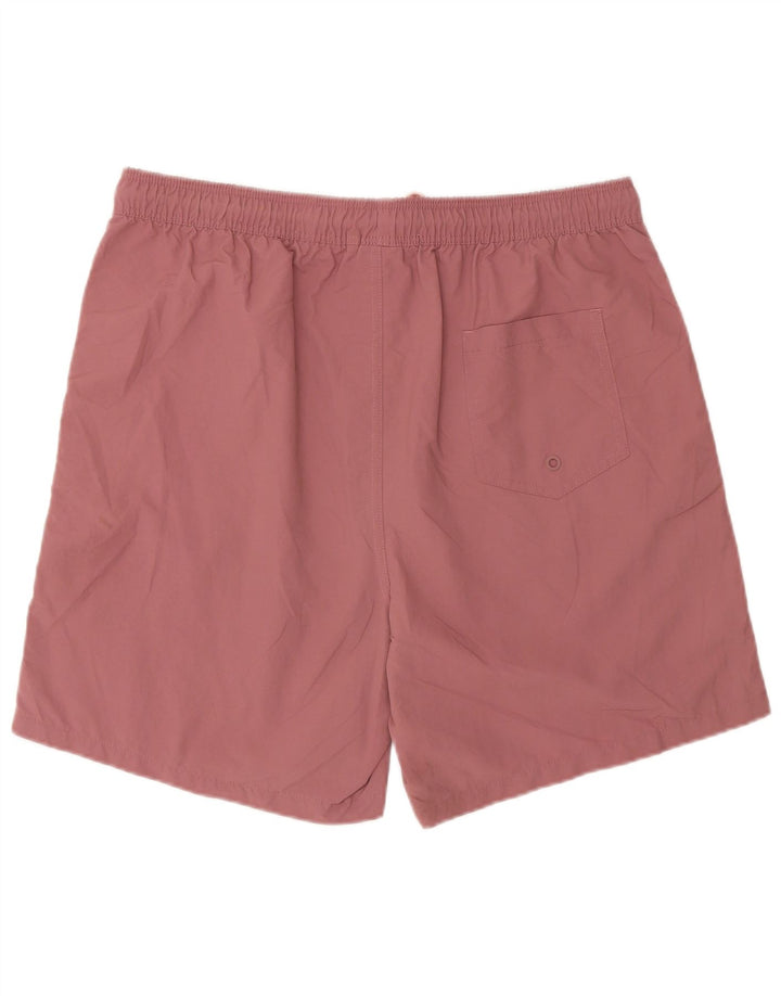 Shorts de natação masculino MOSSIMO XL Borgonha Nylon