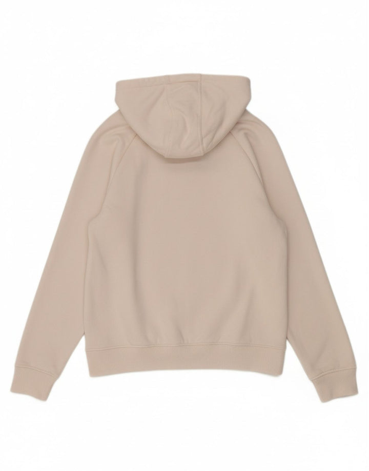 Suéter com capuz gráfico feminino TOMMY HILFIGER UK 12 médio branco