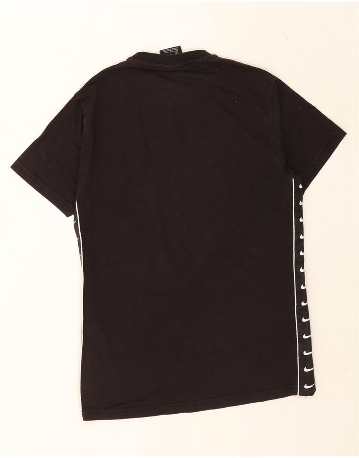 Camiseta Nike masculina gráfica Top médio algodão preto