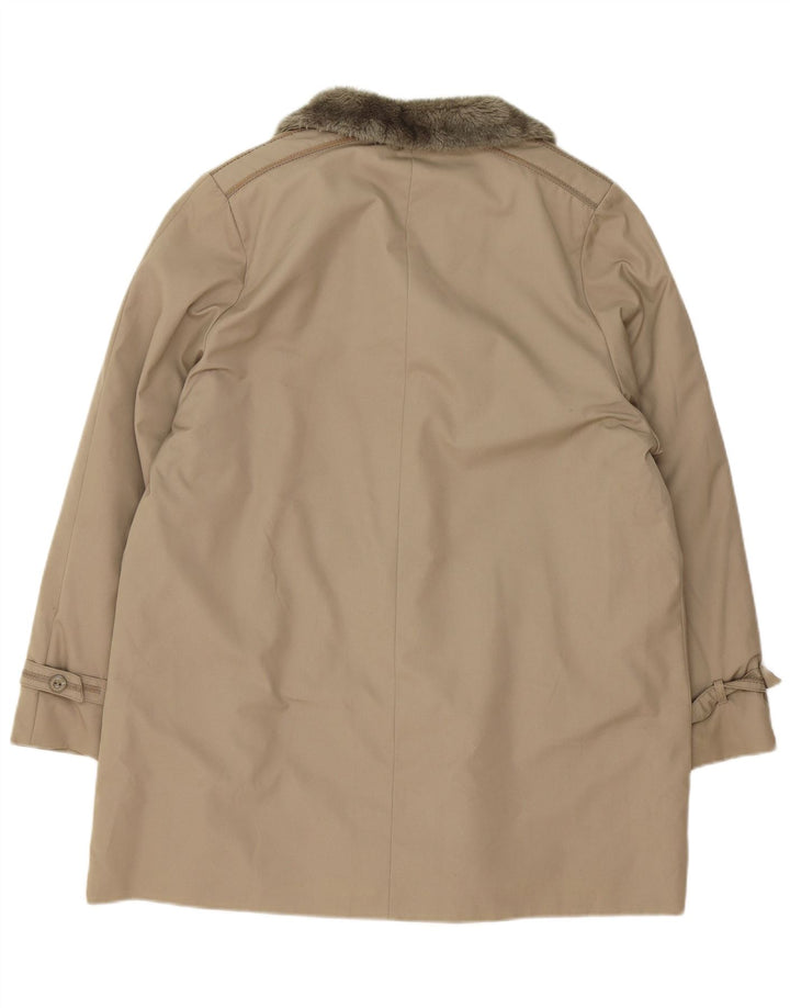 Sobretudo feminino DANNIMAC UK 16 grande bege