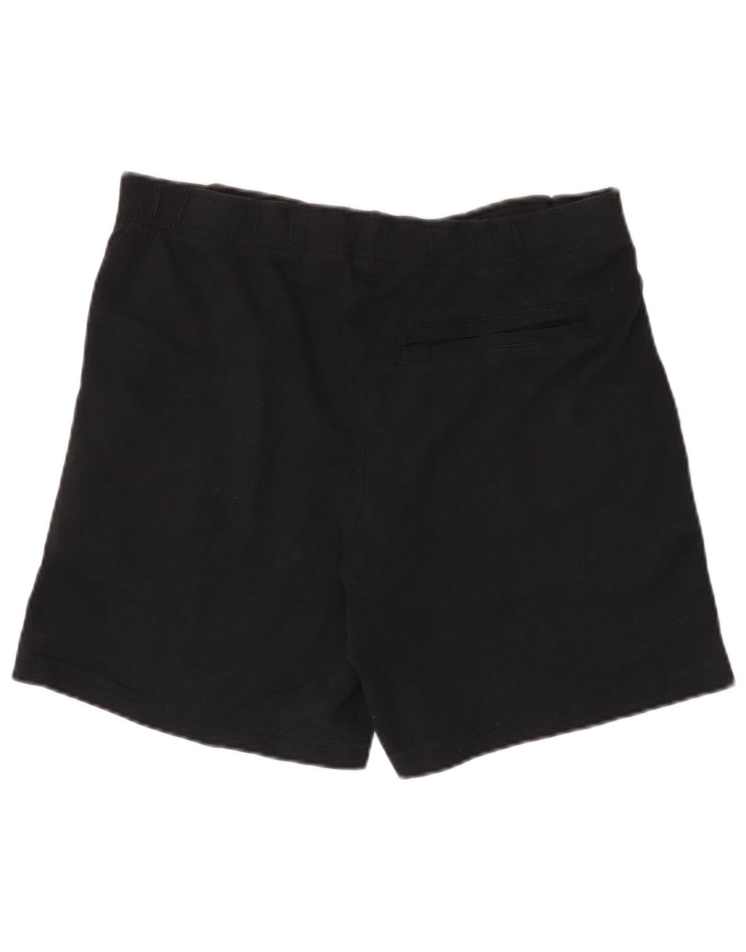 Shorts esportivos masculinos Nike grandes de algodão preto