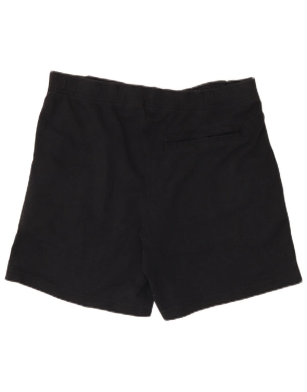 Shorts esportivos masculinos Nike grandes de algodão preto