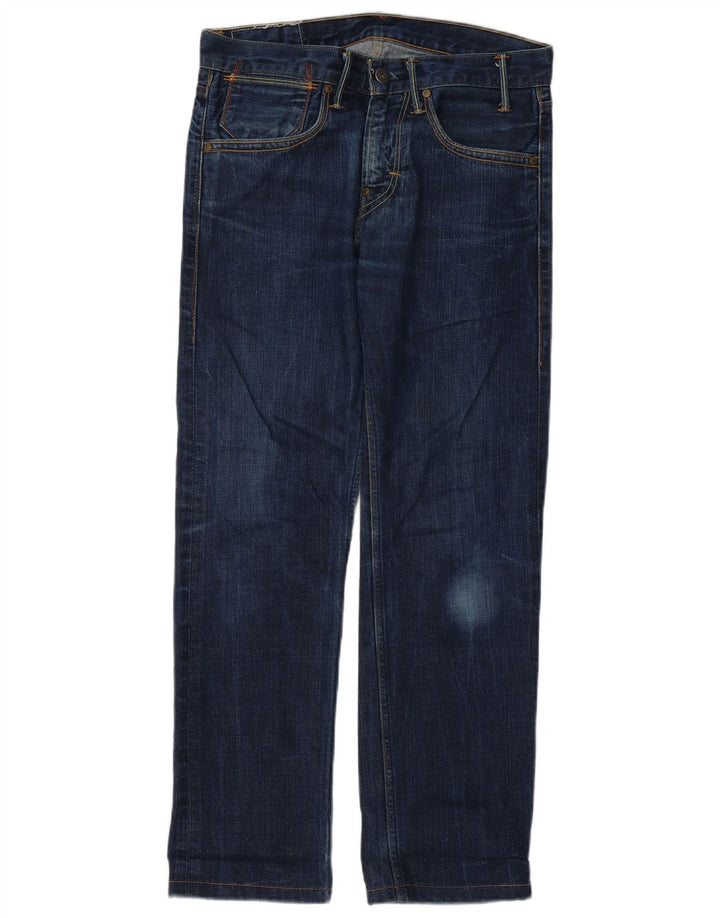 Jeans retos masculinos LEVI'S W29 L29 algodão azul
