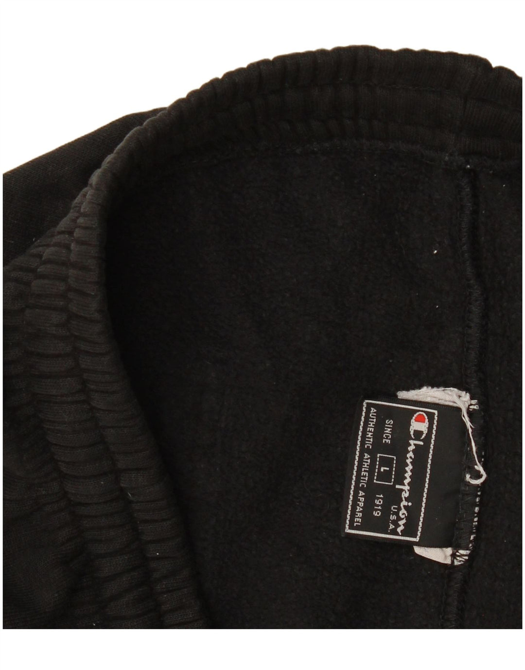 Calça de treino masculina CHAMPION grande preta