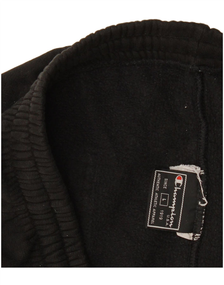 Calça de treino masculina CHAMPION grande preta