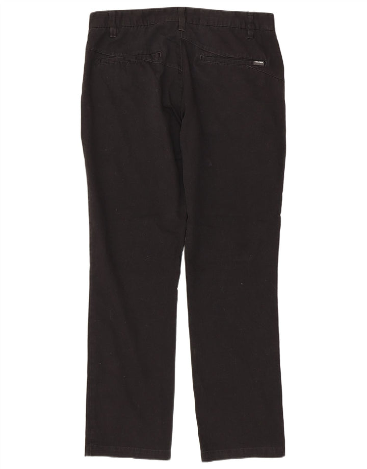 Calça Chino Reta Masculina Volcom W32 L30 Algodão Preto