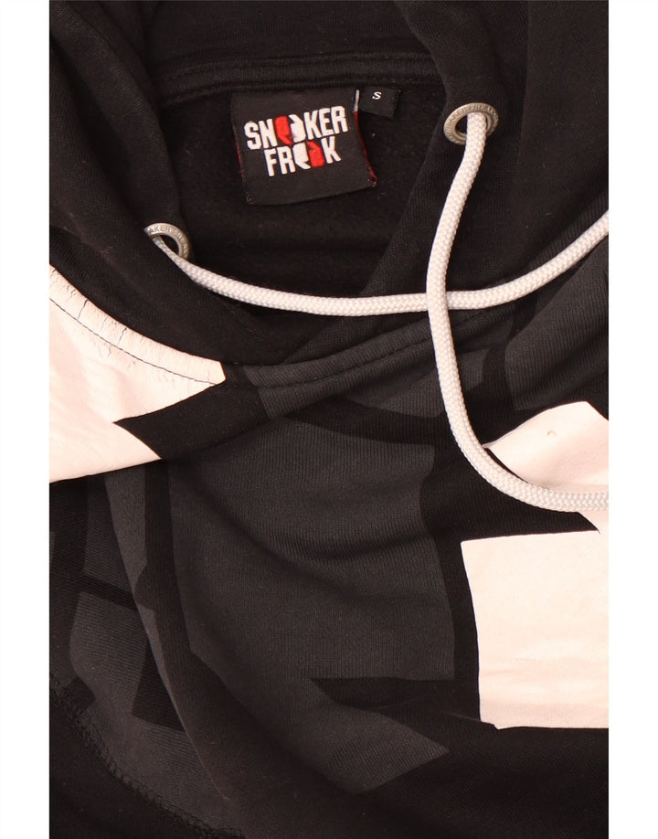 Sneaker Freak Mens Gráfico Hoodie Jumper Pequeno Preto
