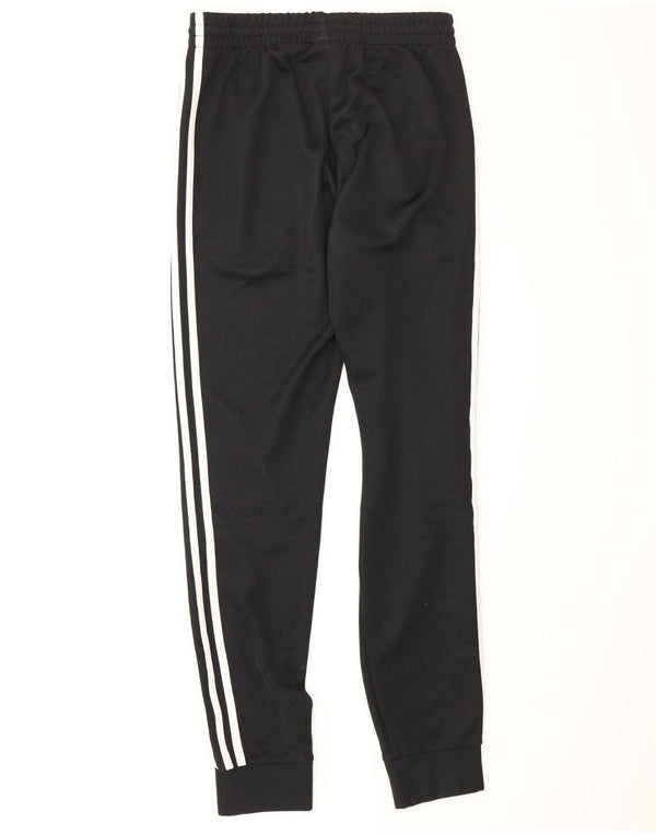 Adidas Mens Treino Calças Joggers Pequeno Poliéster Preto