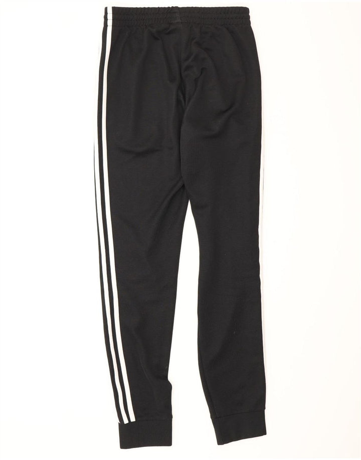 Adidas Mens Treino Calças Joggers Pequeno Poliéster Preto