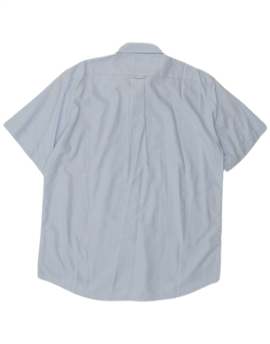 Lacoste Camisa masculina de manga curta tamanho 41 grande algodão azul