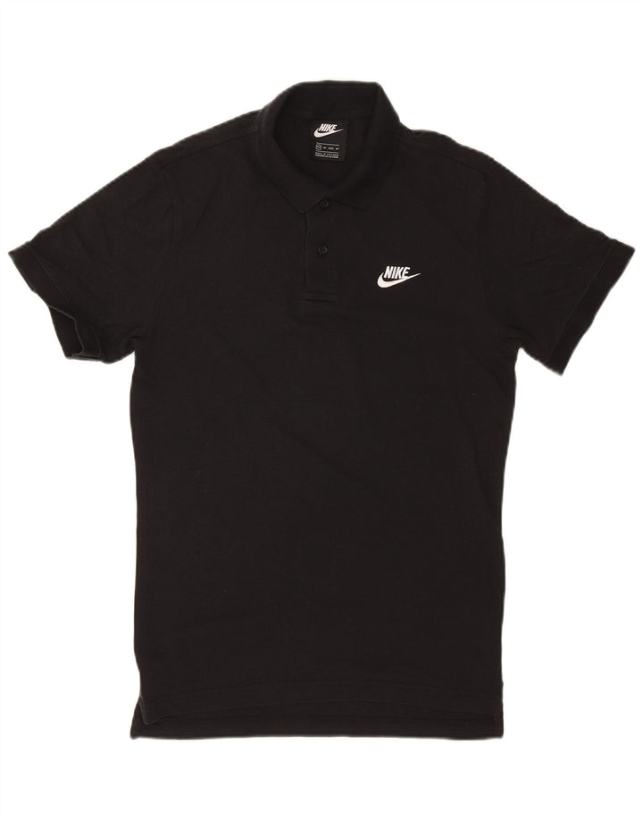 Camisa polo masculina NIKE XS preta de algodão