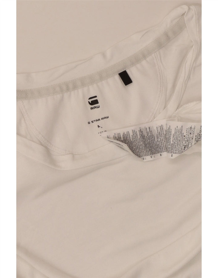 Camiseta feminina G-STAR UK 14 viscose branca média