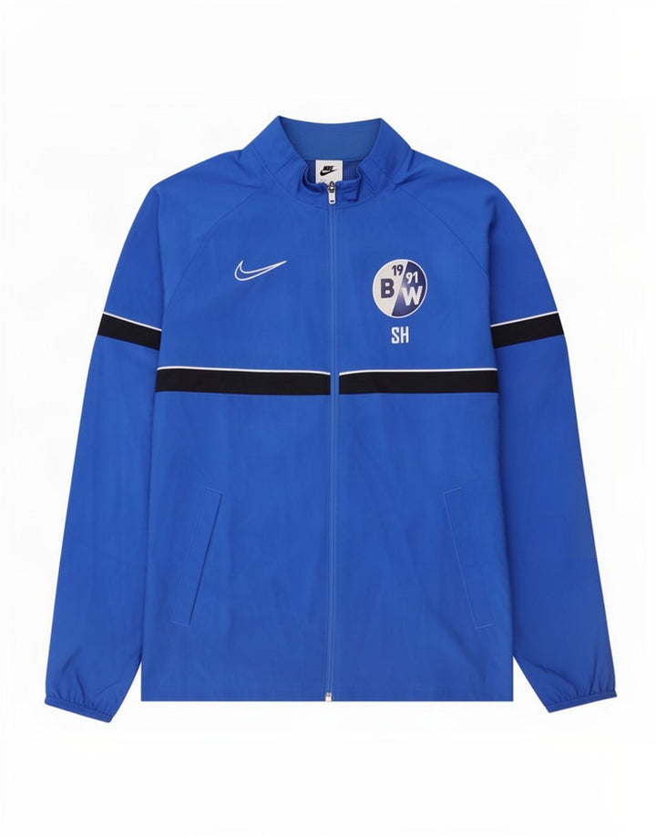 Jaqueta Nike Masculina Dri Fit Graphic Tracksuit Top Azul Médio Colourblock