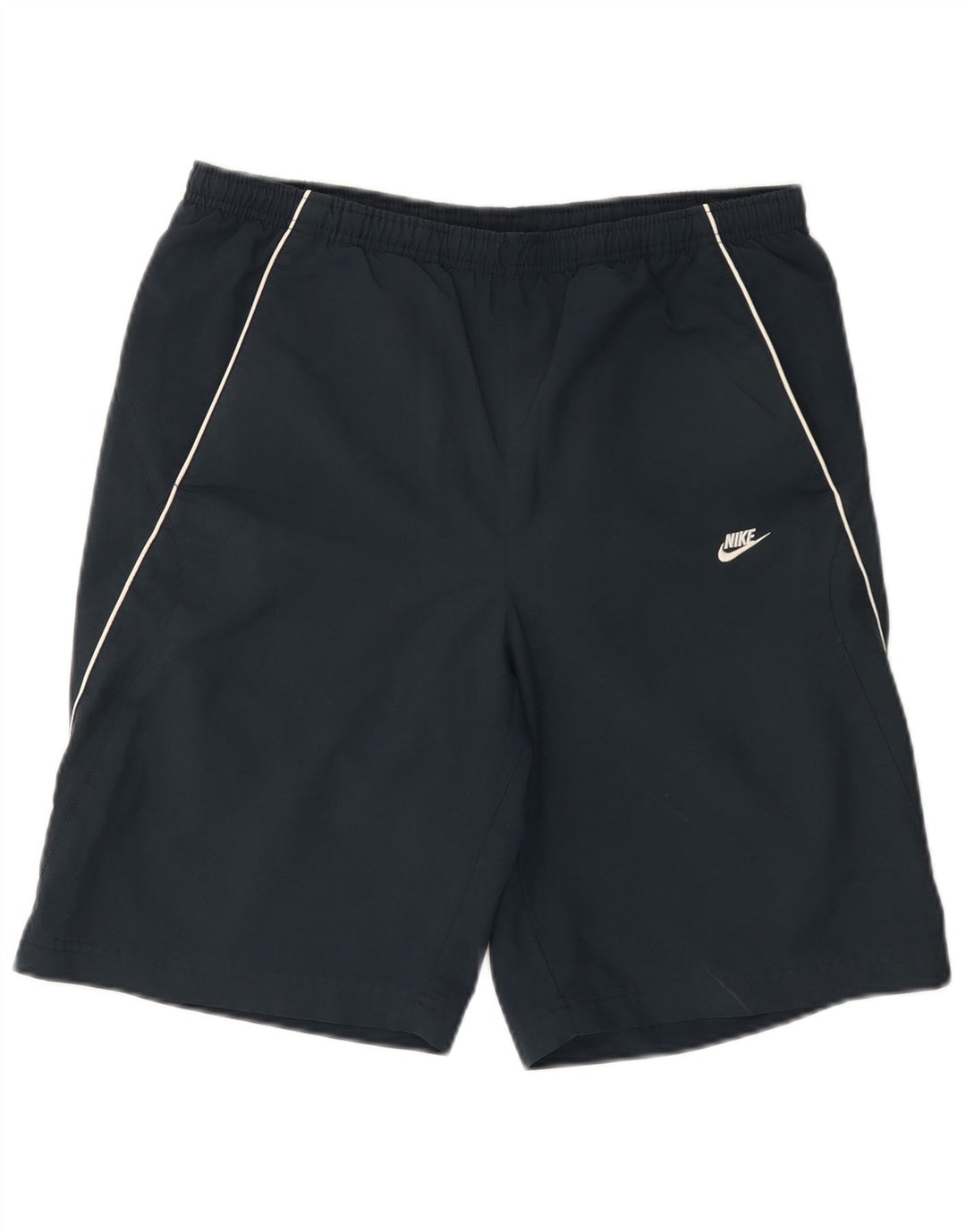 Shorts esportivos masculinos NIKE médio azul marinho