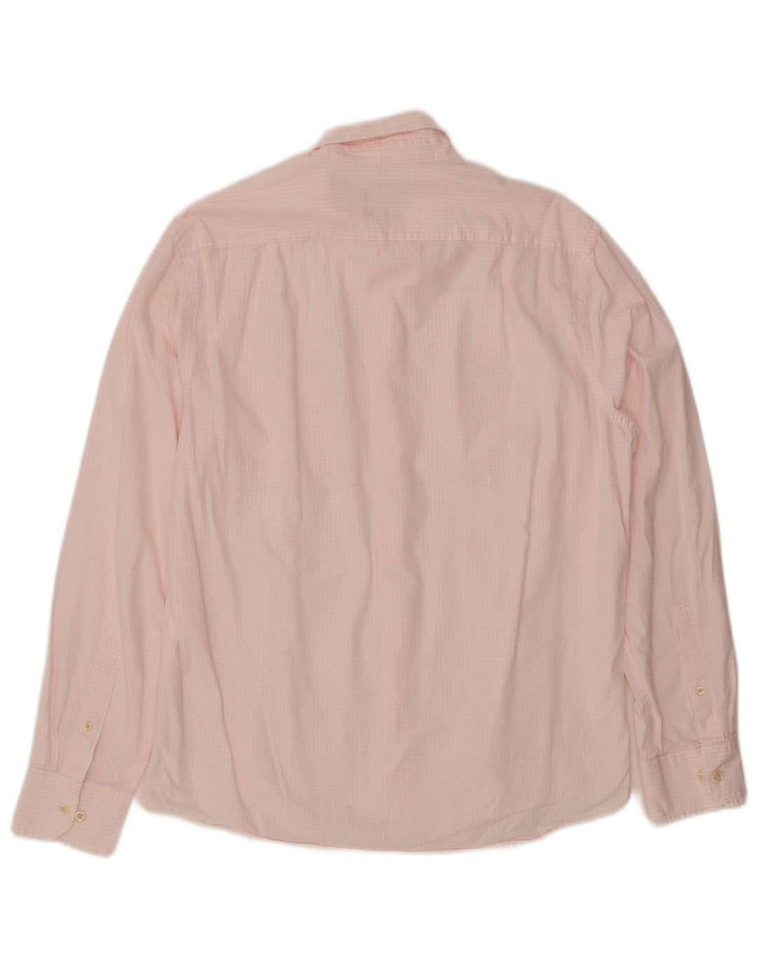 Camisa masculina slim fit IZOD grande algodão guingão rosa