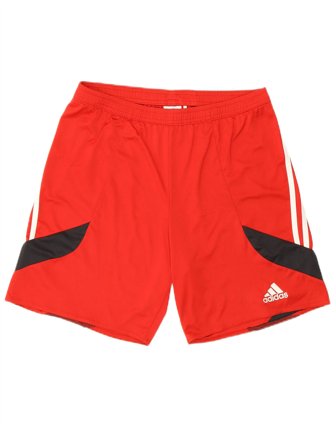 Adidas Masculino Climalite Sport Shorts Médio Vermelho Colorblock Poliéster