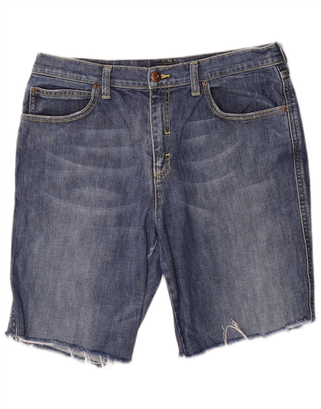 Shorts jeans masculino Armani W32 algodão azul médio