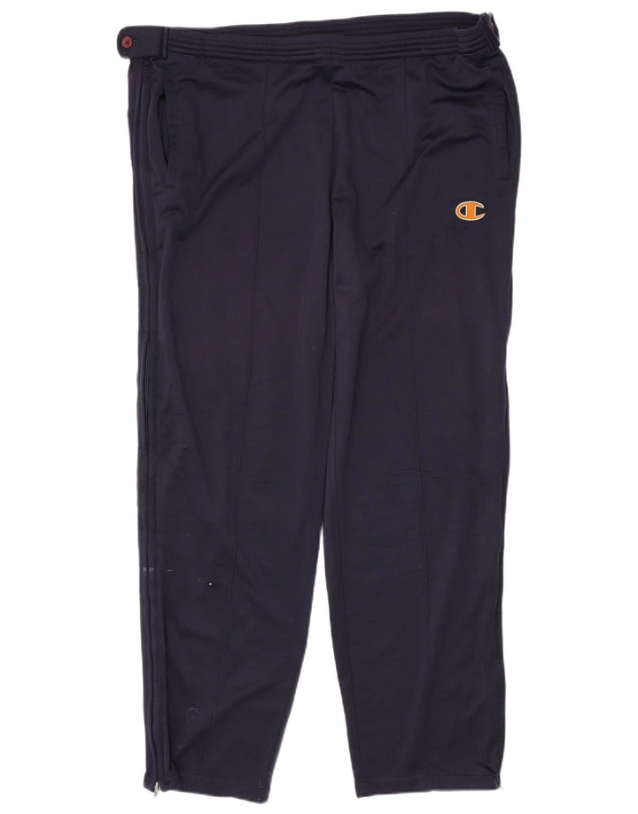 Calça de treino masculina Champion XL azul marinho poliéster