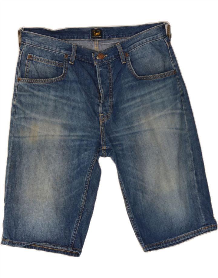 LEE Mens Denim Shorts W31 Medium Blue Cotton Vintage Lee and Second-Hand Lee from Messina Hembry 