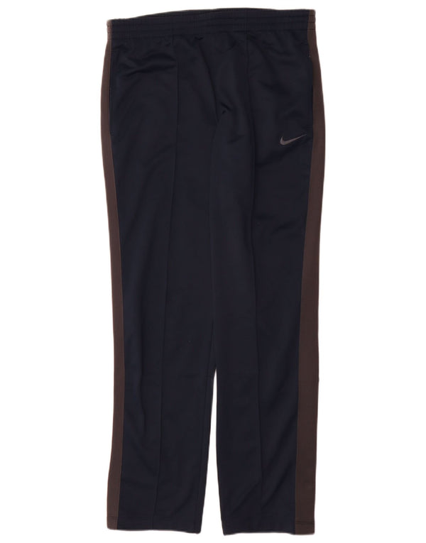 Calça de treino masculina Nike médio azul marinho poliéster esportivo