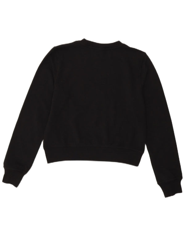 Moletom feminino NIKE UK 6 XS preto poliéster