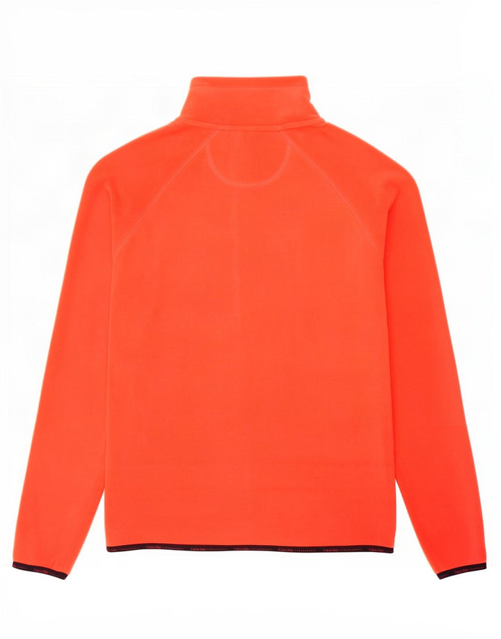 Jaqueta Calvin Klein Feminina Graphic Fleece UK 14 Poliéster Vermelho Médio