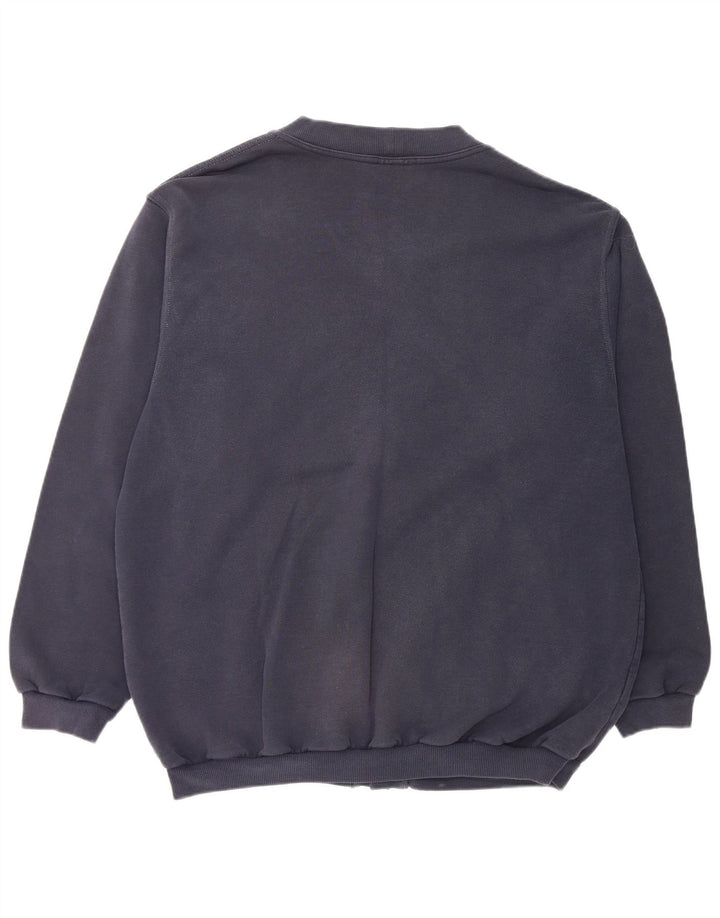 Suéter Cardigan Masculino Mazzonetto XL Azul Marinho