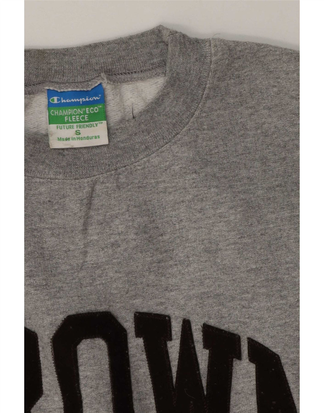 Champion Mens Graphic Regular Fit Suéter Pequeno Cinza