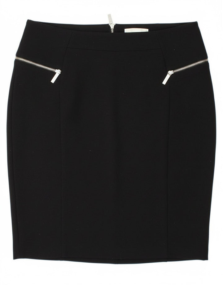 Saia lápis feminina MICHAEL KORS US 16 2XL W37 preto rayon