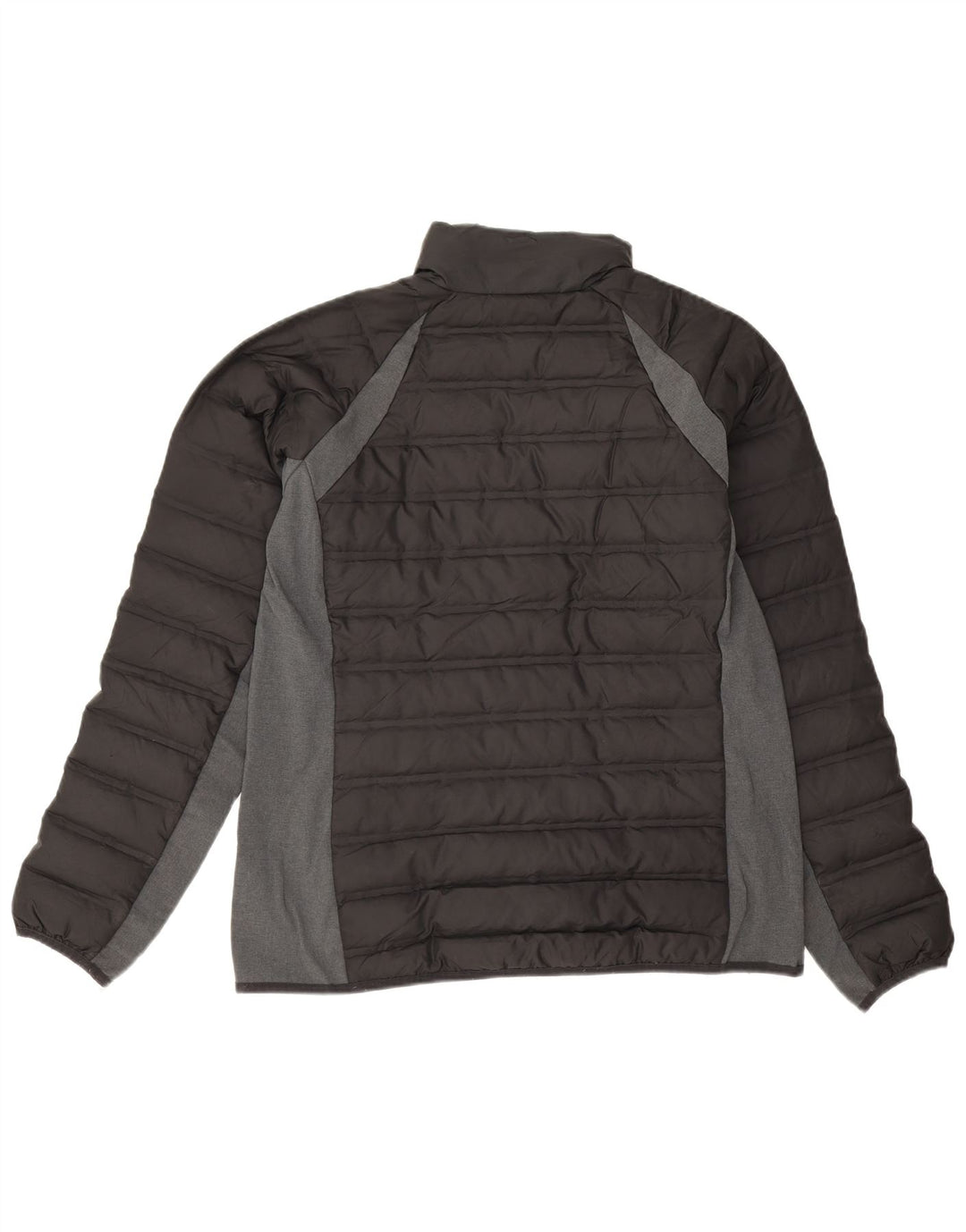 Jaqueta Columbia Masculina Acolchoada UK 40 Grande Poliéster Colourblock Preto