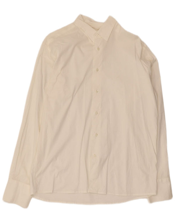 Camisa masculina Emporium Viri 2XL algodão branco