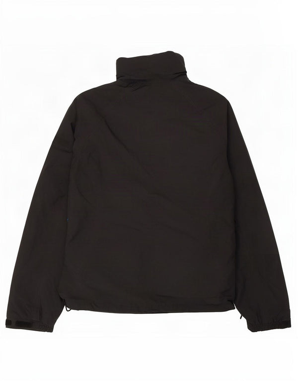 Jaqueta de chuva feminina com capuz Helly Hansen UK 14 poliéster preto médio