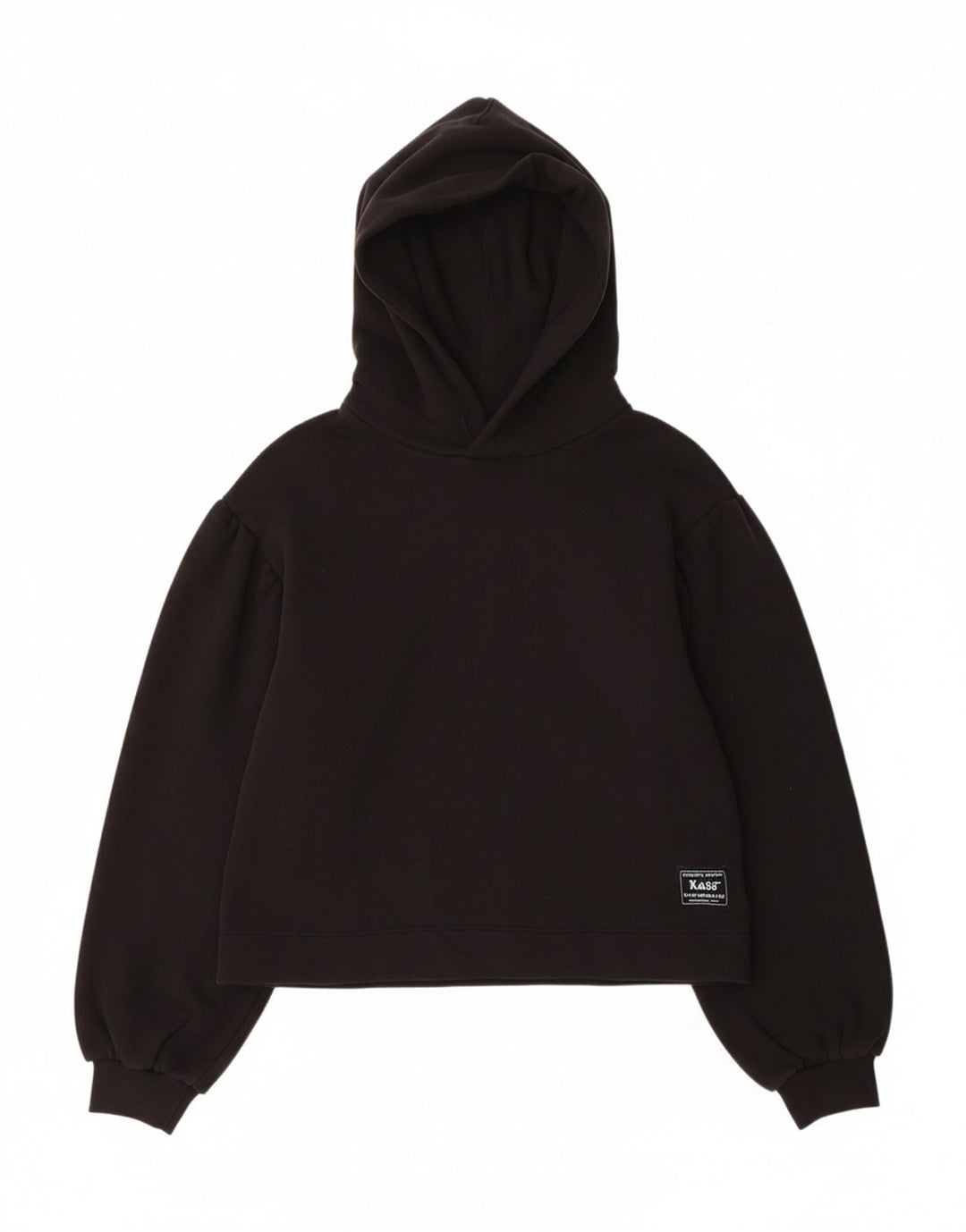 LEVI'S Womens Oversized Hoodie Jumper UK 6 XS Black Cotton Vintage Levi's and Second-Hand Levi's from Messina Hembry 