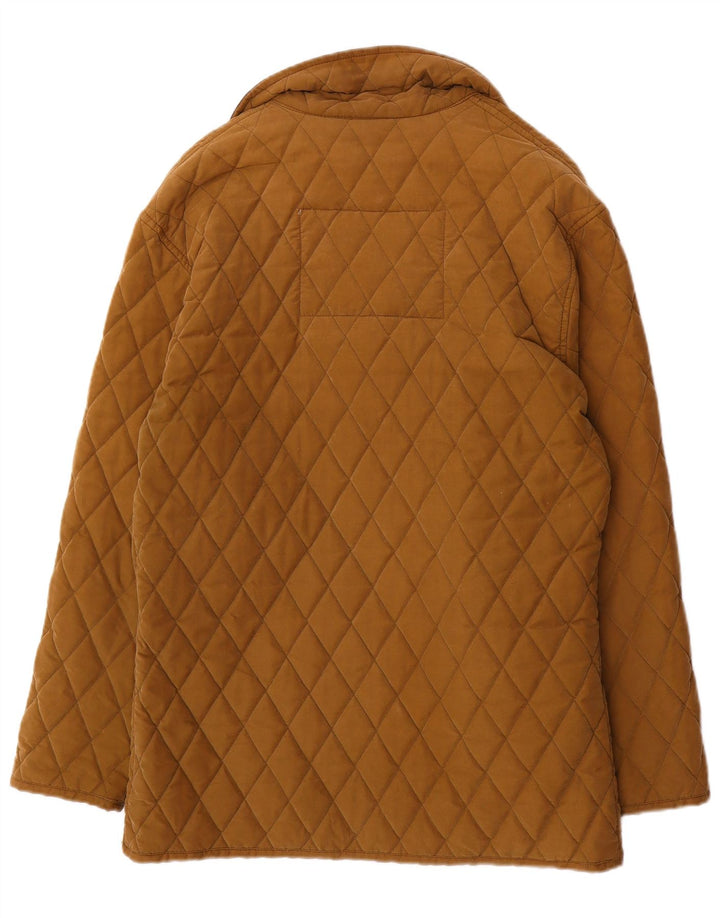 Jaqueta masculina acolchoada Mash IT 52/54 grande algodão colorblock bege