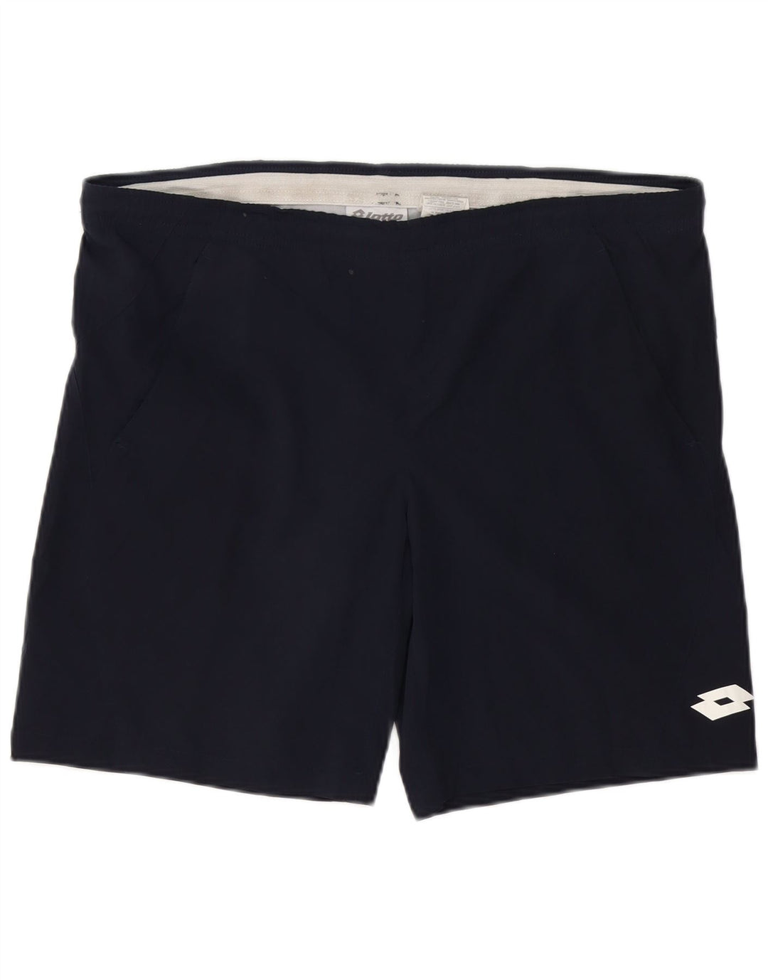 Lotto Mens Sport Shorts Grande Poliéster Azul Marinho
