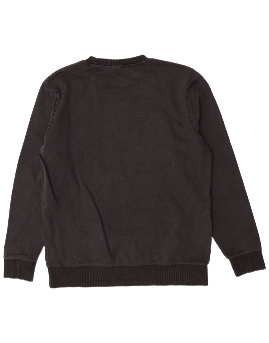 Hugo Boss Mens Graphic Regular Fit Moletom Jumper Grande Algodão Preto