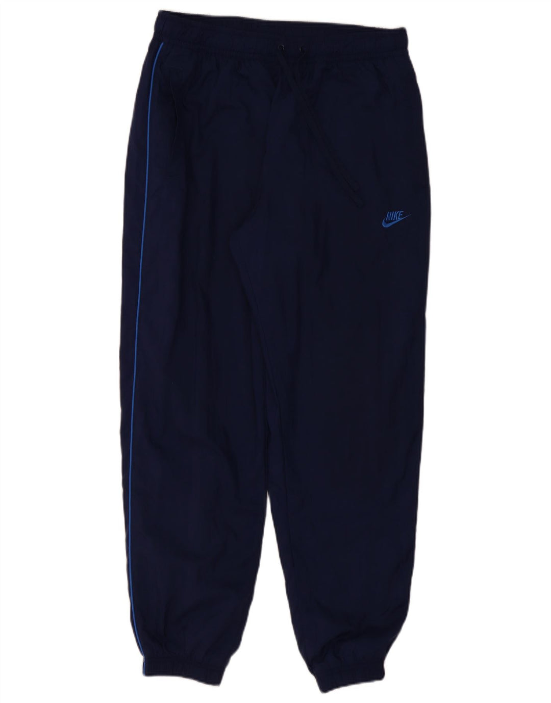 Calça de treino masculina Nike joggers grande poliéster azul marinho