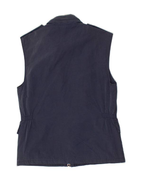 Colete utilitário masculino BROOKSFIELD UK 36 pequeno algodão azul marinho