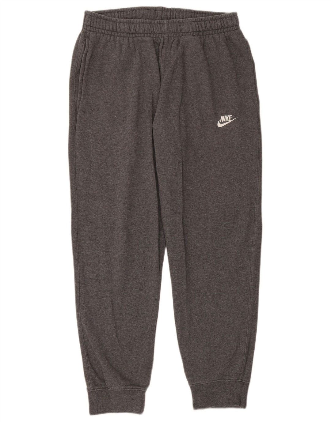 Calça de treino masculina Nike joggers cinza médio algodão