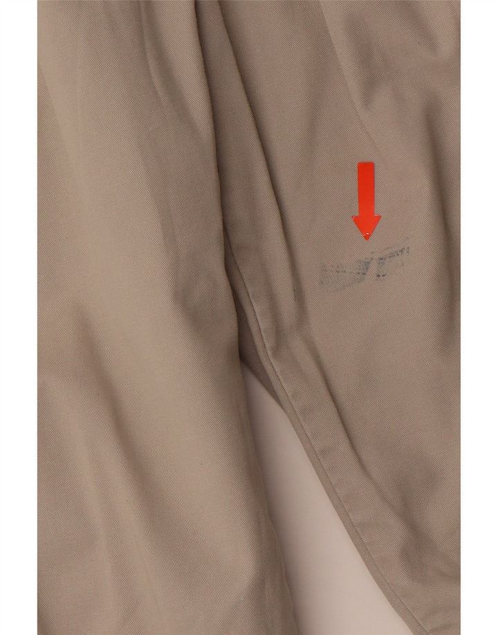 RIFLE Bermuda masculina de cintura alta com ajuste solto W26 XS cinza