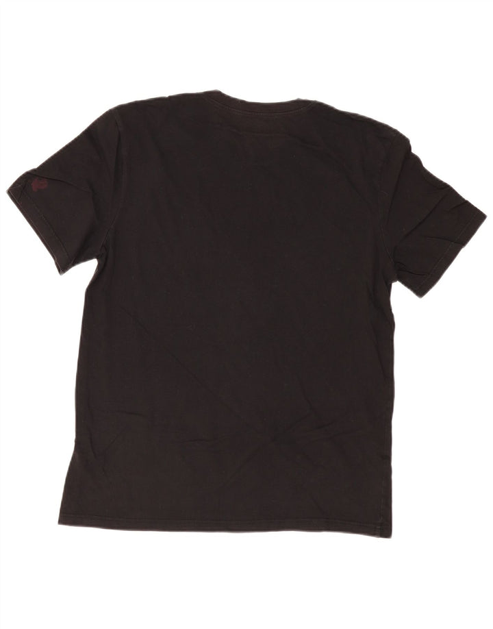 Camiseta feminina Kappa Tezenis Graphic Top UK 14 Médio Preto