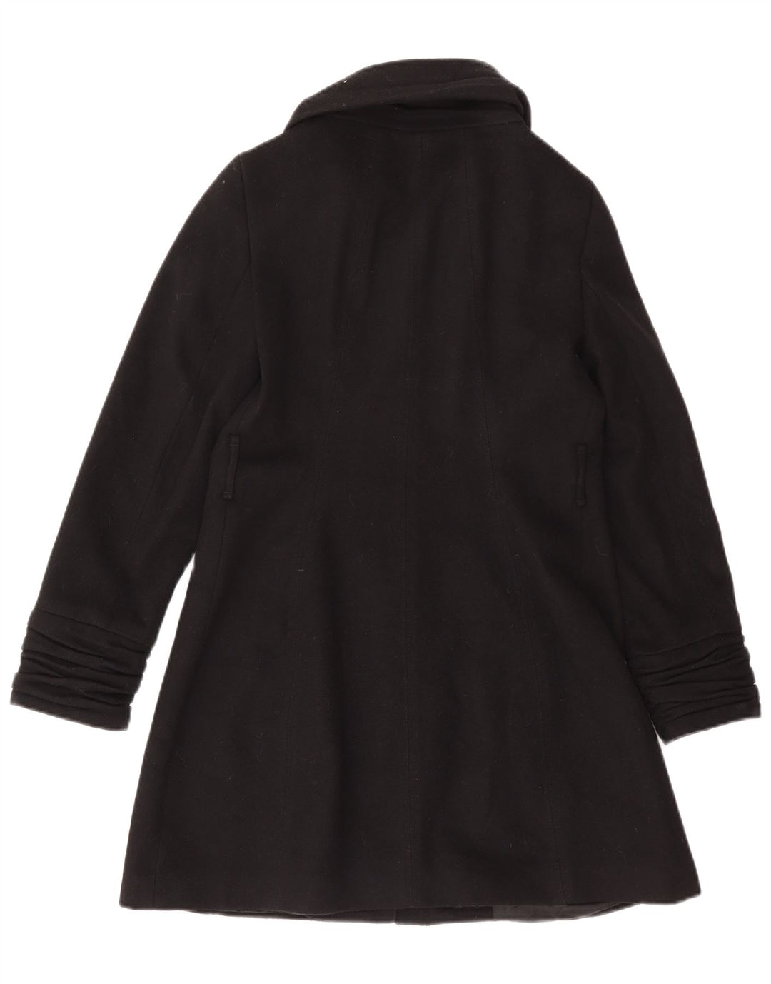 Sobretudo feminino Zara UK 12 médio preto