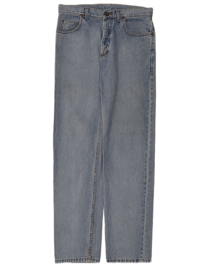 Lee Mens Straight Jeans W32 L34 Azul Algodão