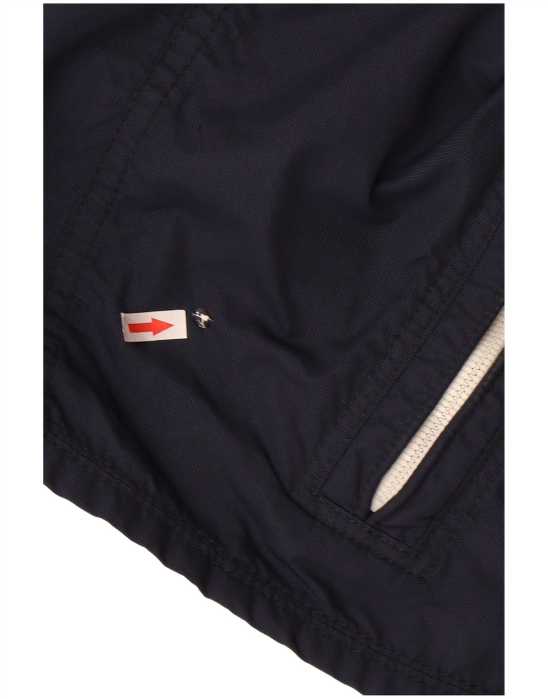 Jaqueta bomber masculina Abercrombie & Fitch Reino Unido 38 nylon azul marinho médio