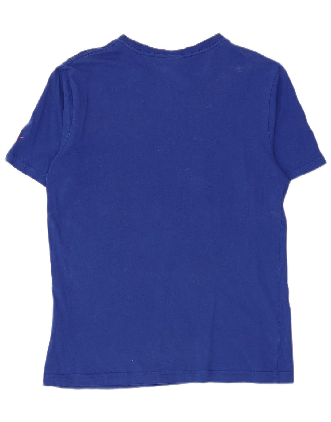 Puma Camiseta Masculina Graphic Top Pequeno Algodão Azul