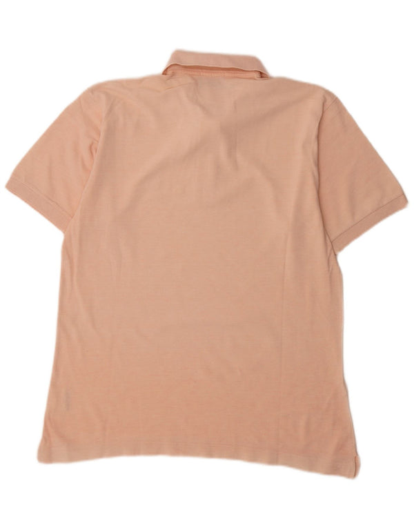 Camisa polo masculina Sergio Tacchini médio algodão rosa