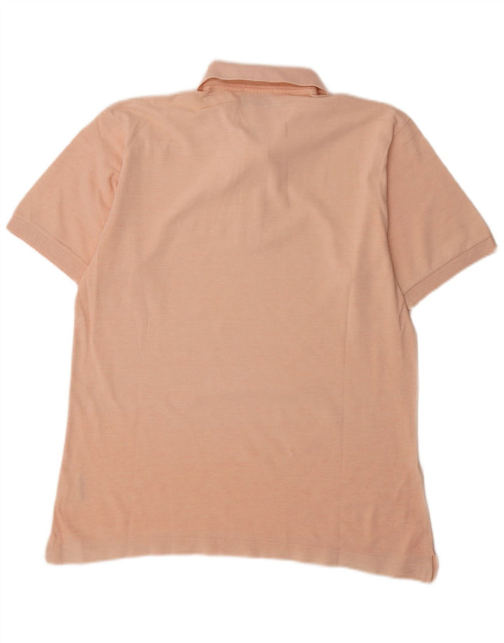 Camisa polo masculina Sergio Tacchini médio algodão rosa