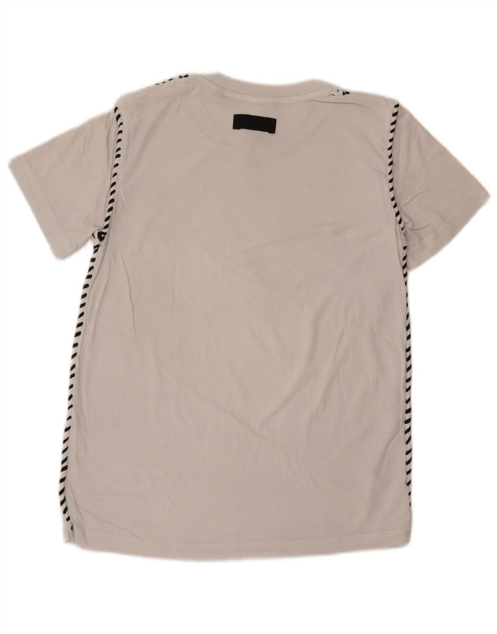 Camiseta masculina Diesel Top pequeno algodão branco