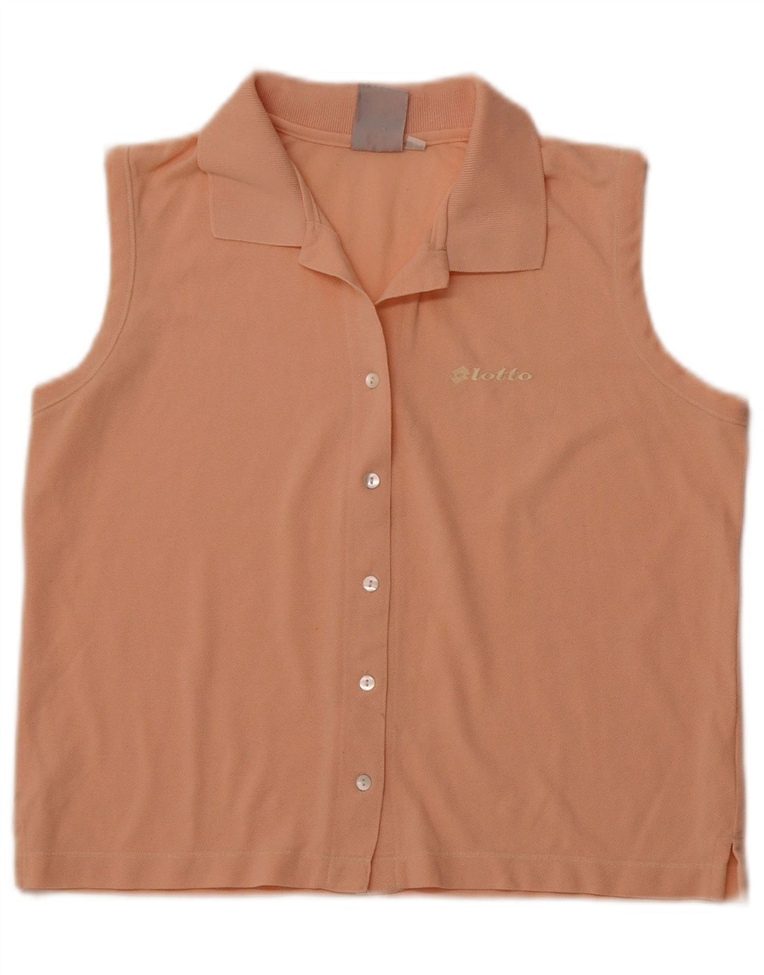 Blusa feminina sem mangas LOTTO Reino Unido 14 grande laranja