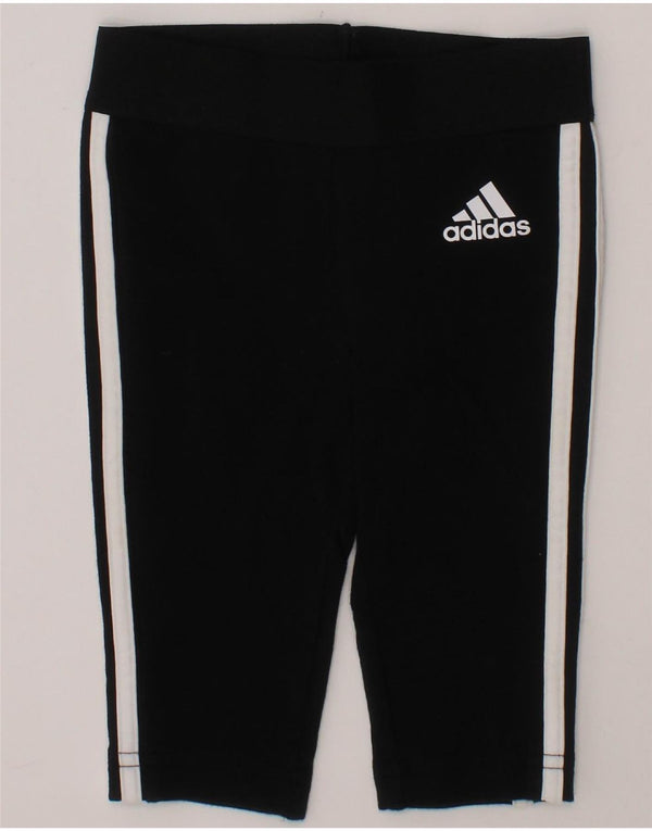 Calças de treino ADIDAS para bebé menino 3-6 meses algodão preto